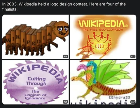 Wikipedia Logo Design Finalists