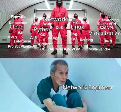 Network Engineer Overwhelmed