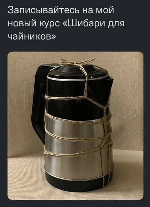 Шибари для чайников