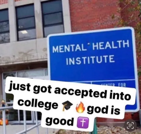 Accepted Into College at Mental Health Institute