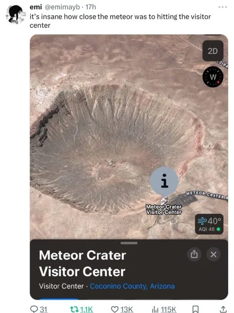 Meteor Crater Visitor Center