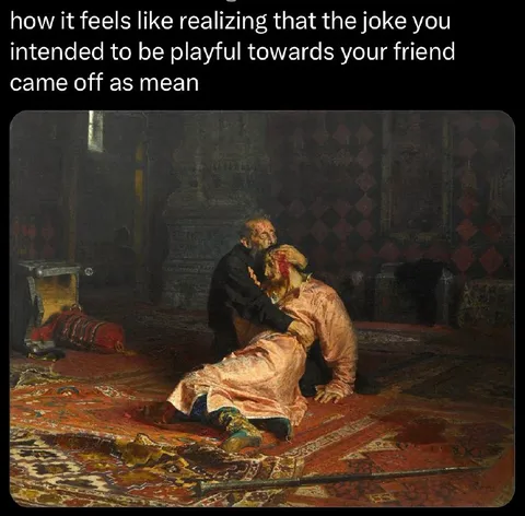 When a Joke Comes Off Mean