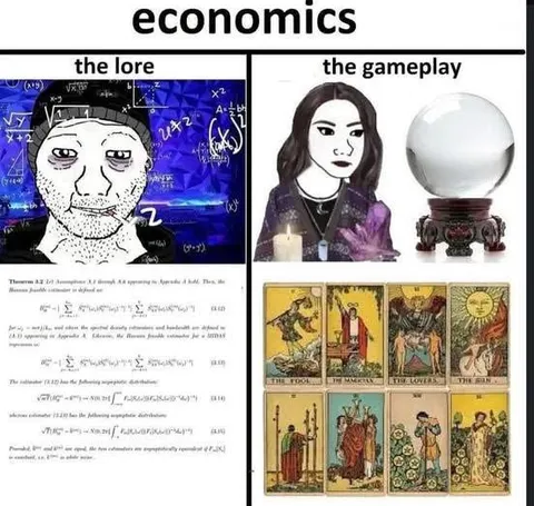 Economics Lore Versus Gameplay