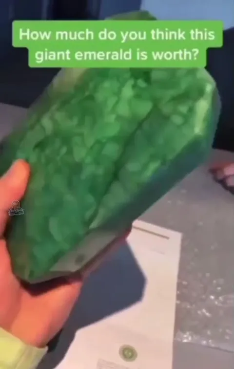 Giant Emerald Valuation Joke