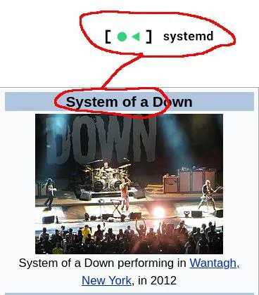 Systemd of a Down