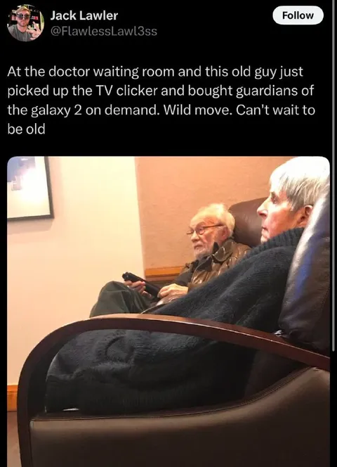 Old Guy Buys Guardians of the Galaxy 2