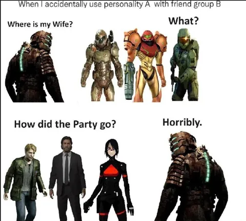 Personality A With Friend Group B