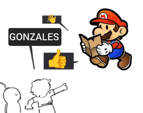 Gonzales Gets Mario's Approval