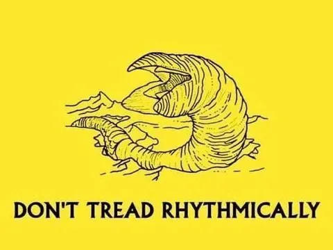 Don't Tread Rhythmically Horse