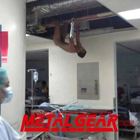 Upside Down Hospital Metal Gear