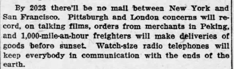 1923 Predictions for 2023