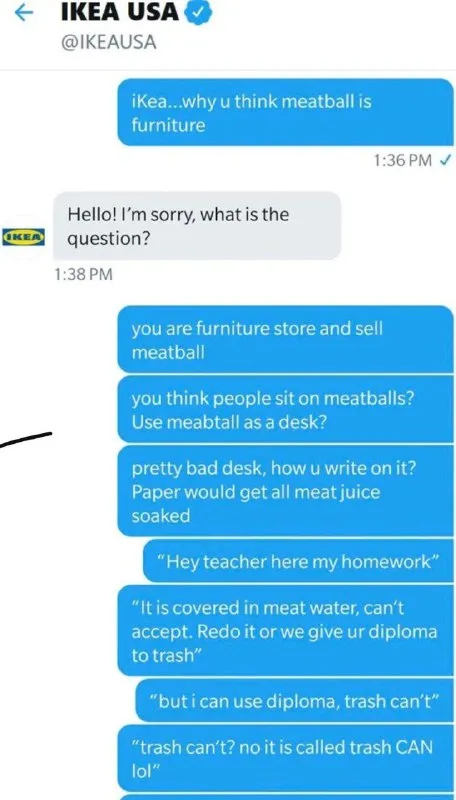 Meatball Furniture Argument