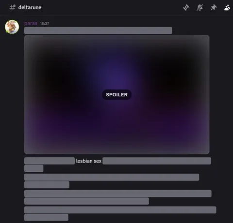 Discord Spoiler Lesbian Sex