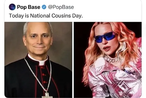 National Cousins Day Madonna Meme