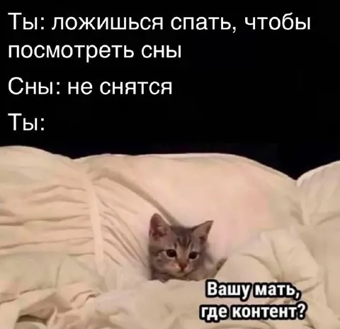 Когда не снятся сны