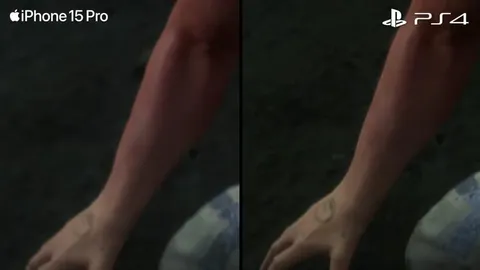 iPhone против PS4 в Death Stranding