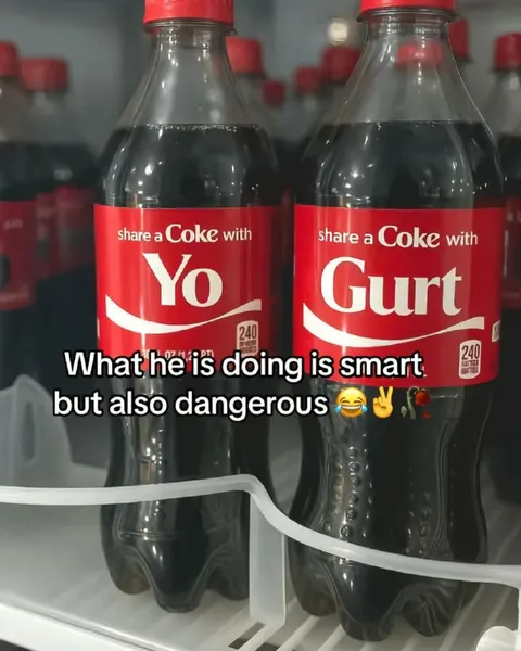 Yo Gurt Coke Bottles