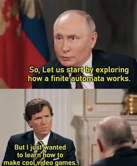 Putin Explains Finite Automata