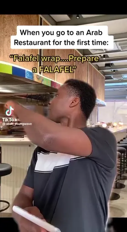 First Time at an Arab Restaurant