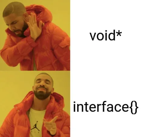 Drake Prefers interface{}