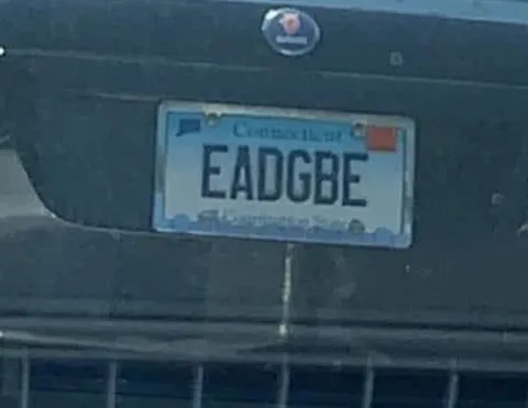 EADGBE Guitar String Plate