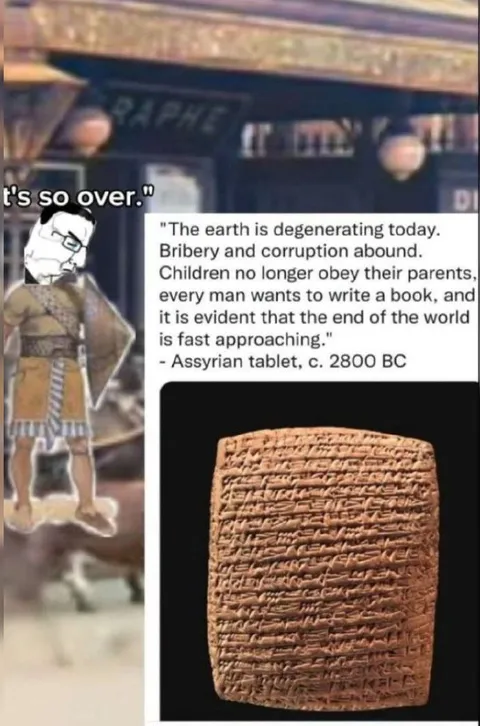 Ancient Tablet Predicts the End