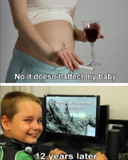 No It Doesn’t Affect My Baby