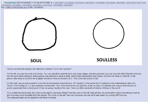 Soul Versus Soulless Circle