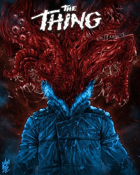 The Thing Monster Portrait