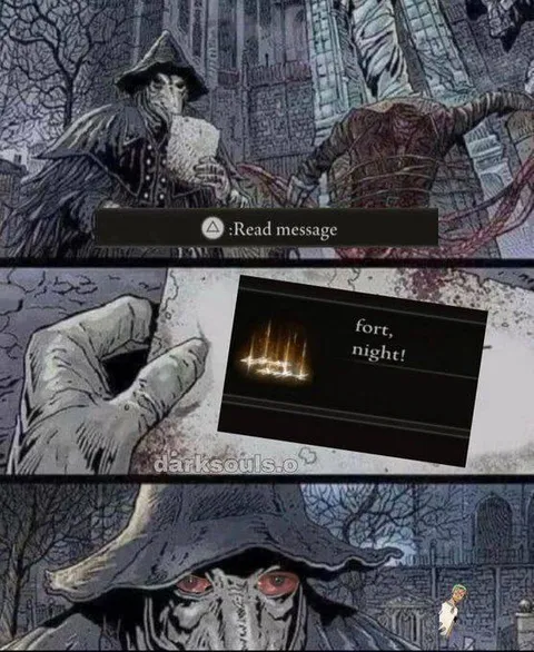 Dark Souls Read Message