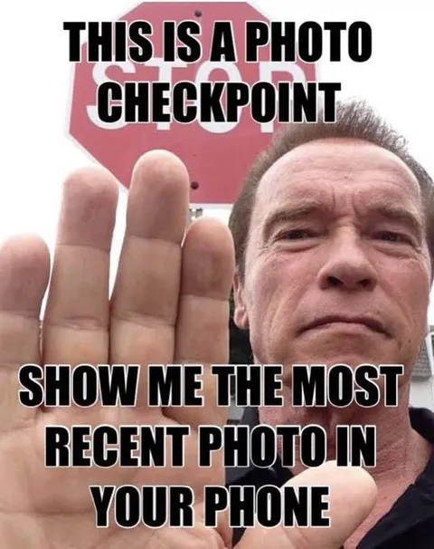 This Is a Photo Checkpoint