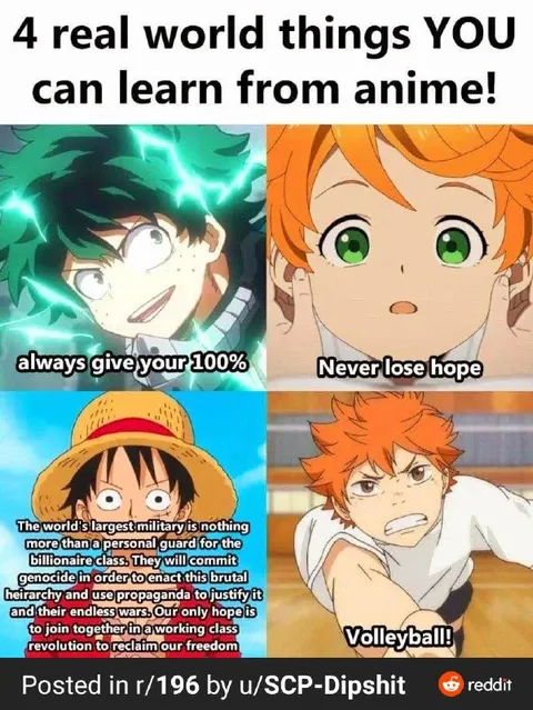 Four Real World Lessons From Anime