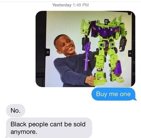 Black People Can't Be Sold