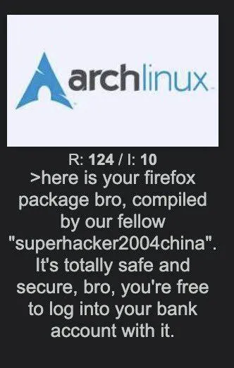 Arch Linux Banking Security