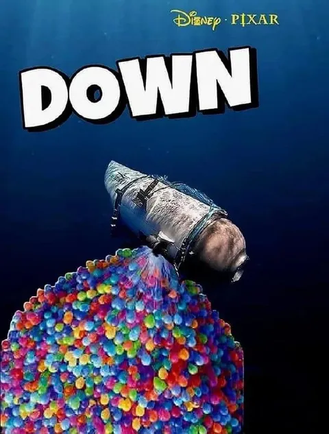 Disney Pixar Down Meme