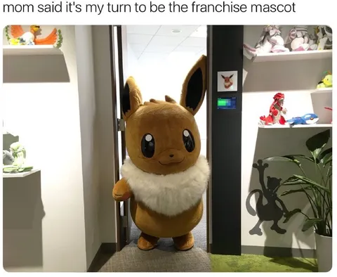 Eevee Franchise Mascot Turn