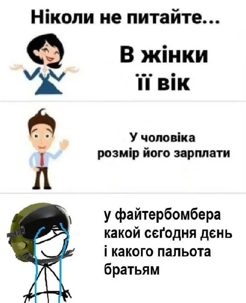 Ніколи не питайте зайвого