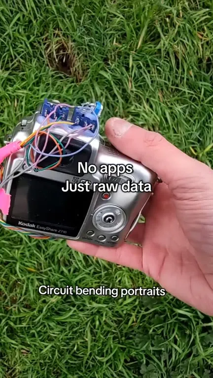 Circuit-Bent Portraits From a Camera