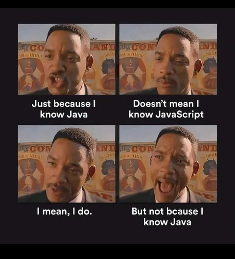 Java не означает JavaScript
