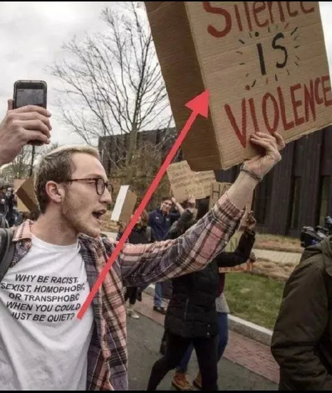 Silence Is Violence Protest