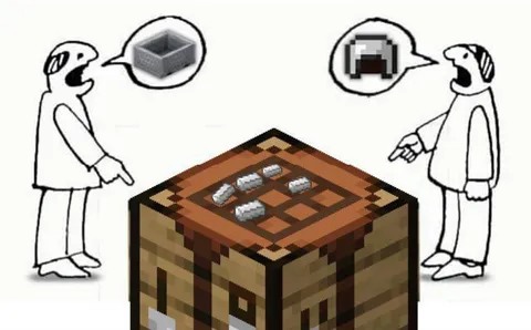Спор о верстаке Minecraft