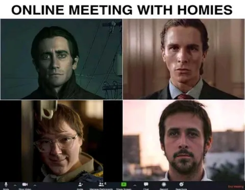 Online Meeting with Homies
