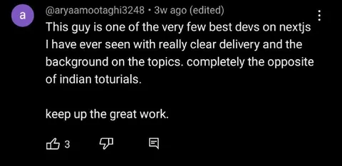 Clear Developer Tutorial Praise