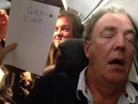 Jeremy Clarkson Plane Note