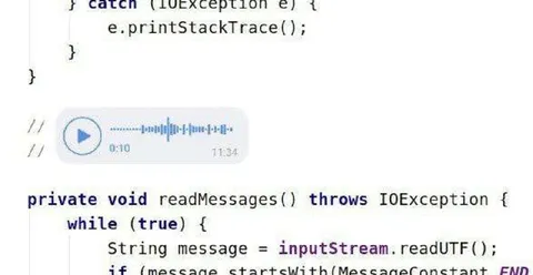 Infinite Voice Message Loop