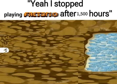 Stopped Playing Factorio After 1,500 Hours