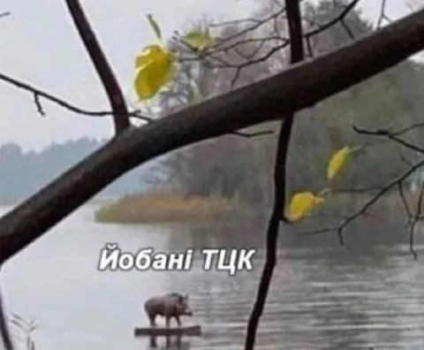 Йобані ТЦК на воді