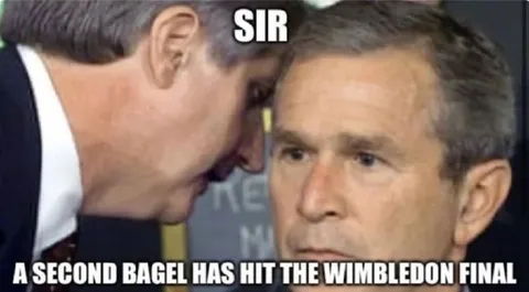 A Second Bagel Hits Wimbledon