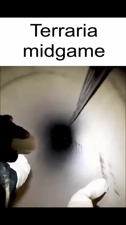 Terraria Midgame Tunnel