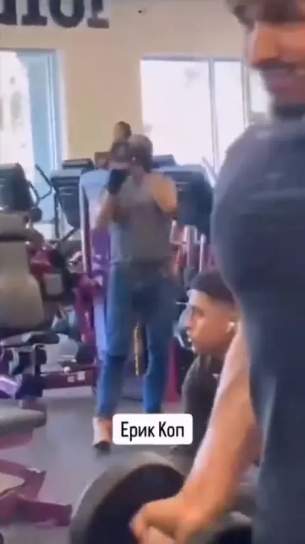 Когда вернулся в старую тренажерку